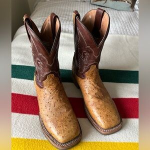 Dan Post Ostrich Cowboy boots